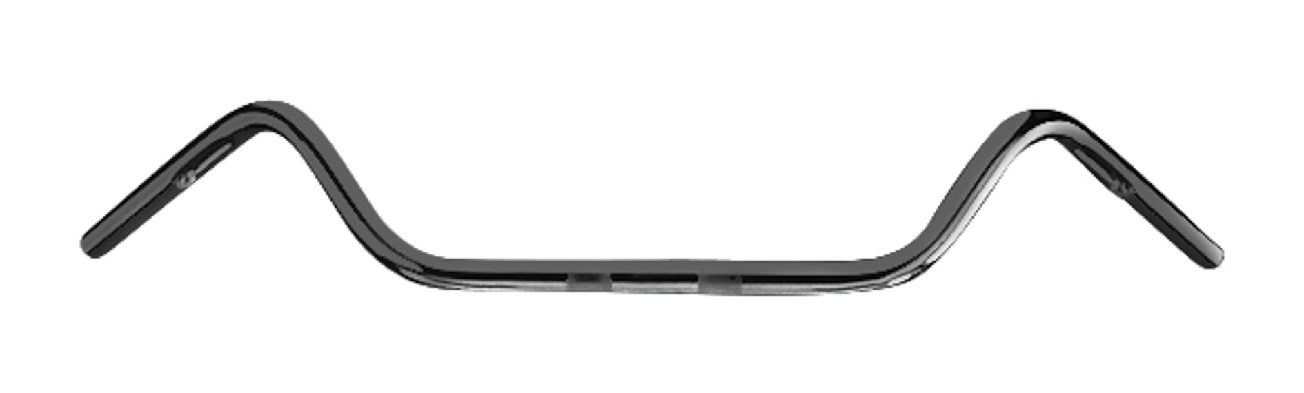 fahrradlenker chopper Lenker für Chopper und Cruiser 885 mm breit, schwarz f