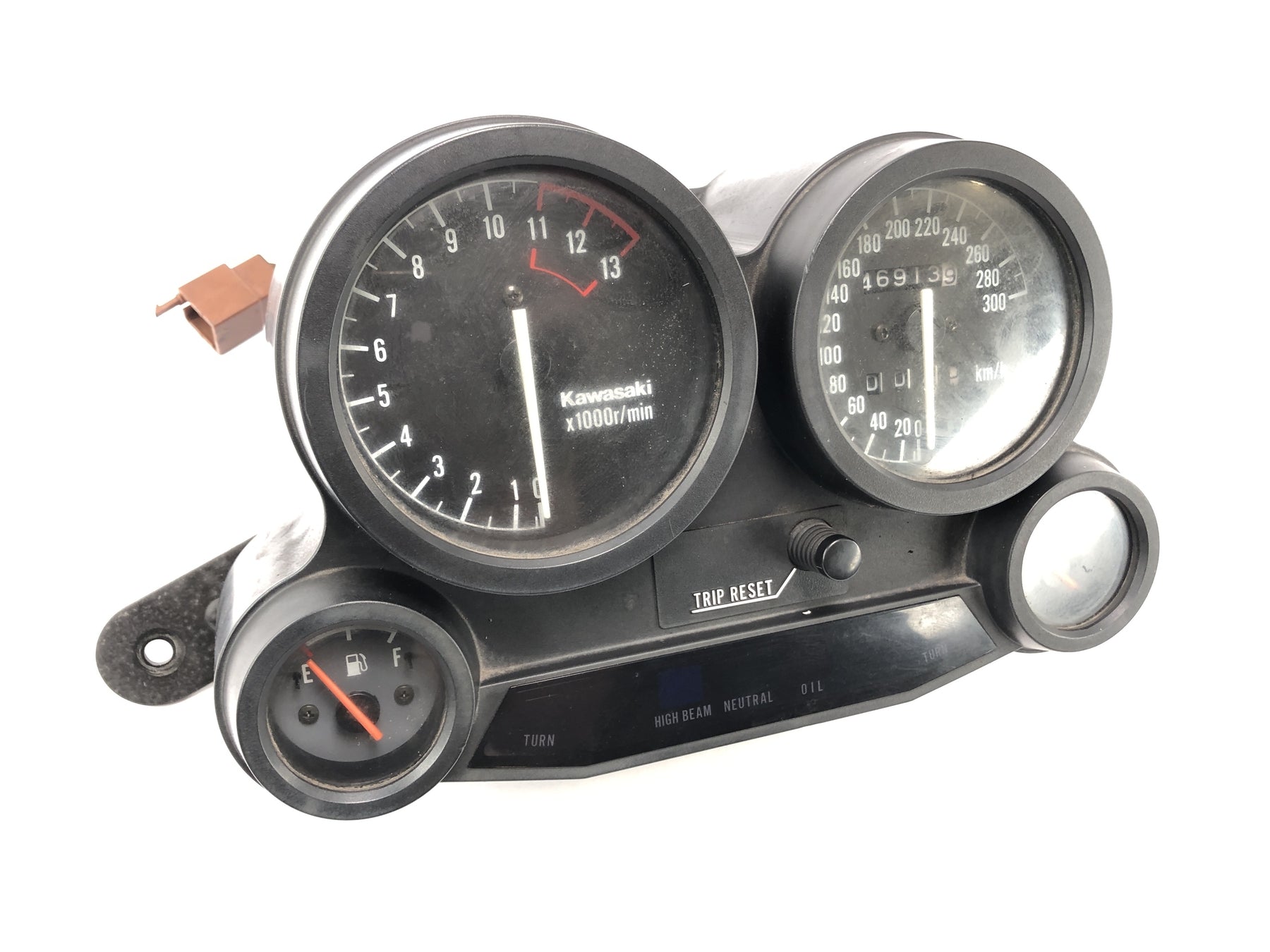 show Kawasaki ZX -10 ZXT00B [1990] - Tacho Tachometer Cockpit Show
