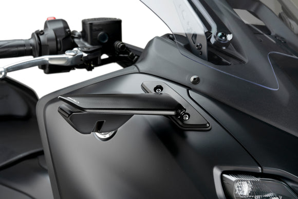 YAMAHA T-MAX 560 TECH MAX [2024] — Зеркало заднего вида Элерон — Черный