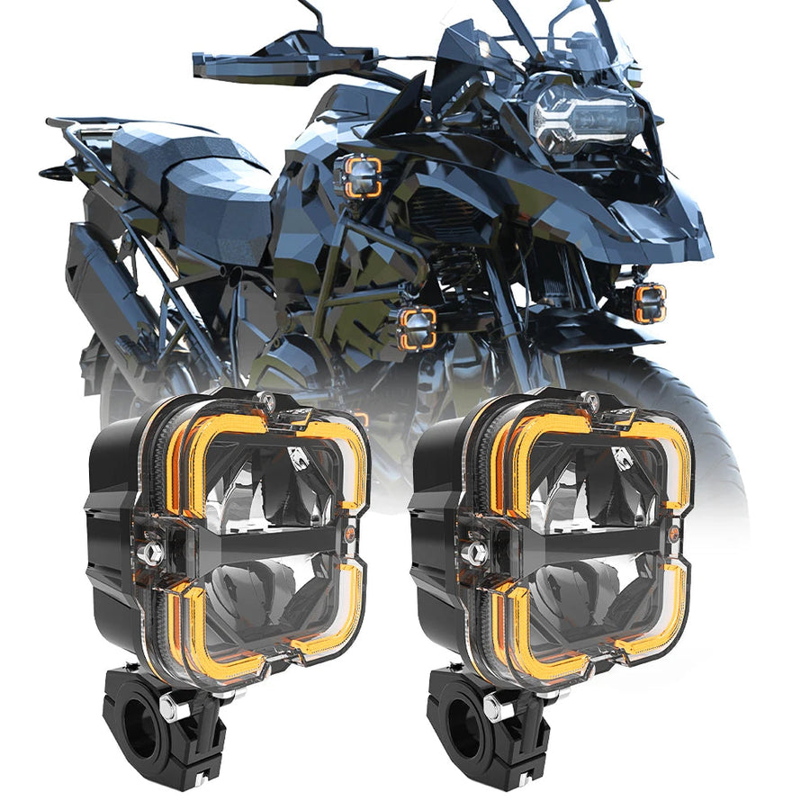 Universal LED daytime running lights and additional headlights [Motorize]