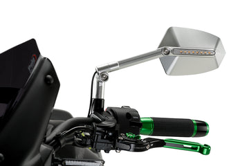 HARLEY-DAVIDSON SPORTSTER S RH 1250 S [2025] - Espejo retrovisor GTI izquierdo | Aluminio anodizado / Aluminio anodizado | PUIG 016DD