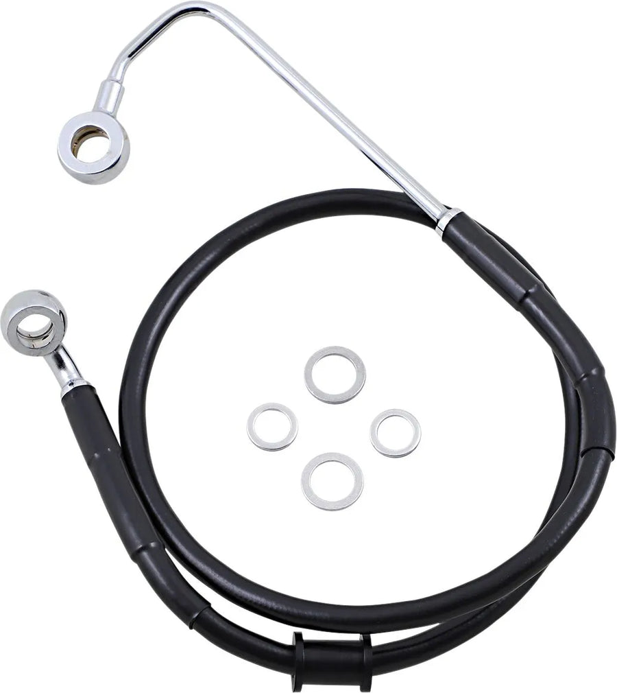 harley davidson fxsb [DRAG SPECIALTIES] – Edelstahl Bremsleitungs-Kit