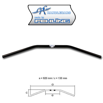 1-Zoll Lenker "Drag Bar" (LDHD 5)
