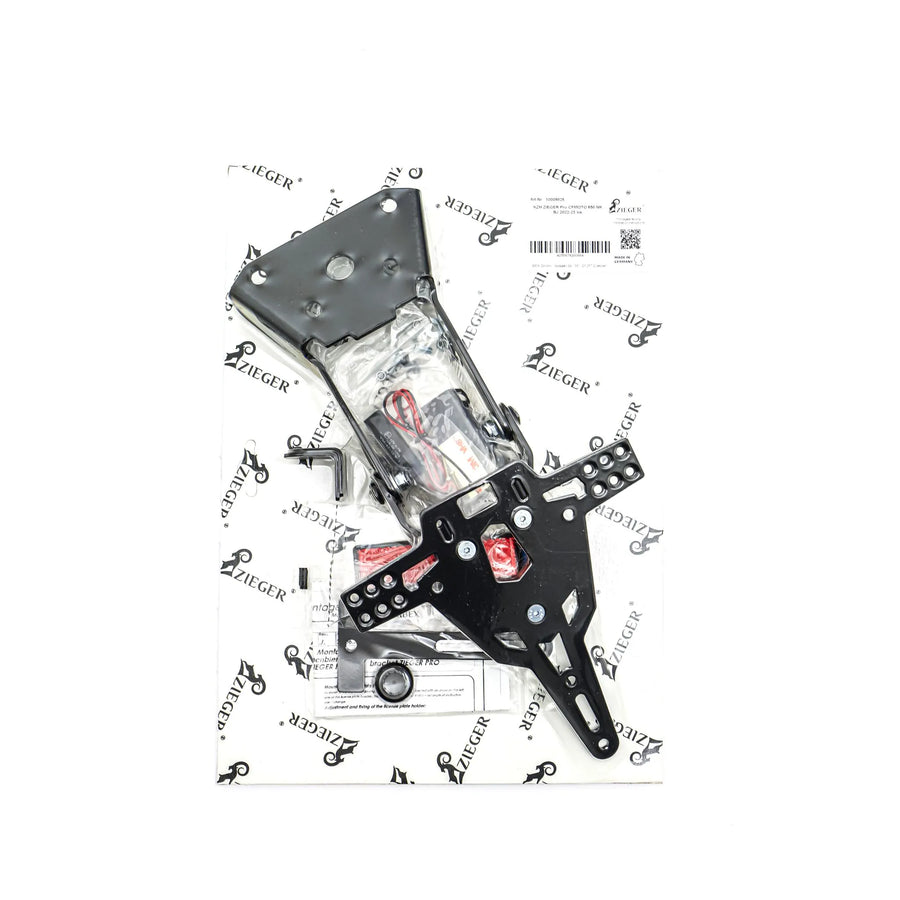 cf moto 650 [ZIEGER] – Support de plaque PRO type A