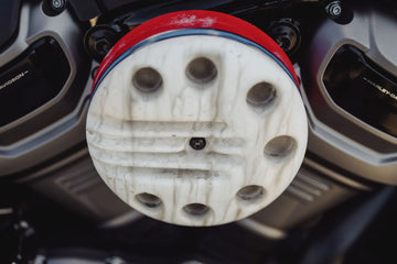 harley davidson nightster [CULT WERK] – ilmansuodattimen kansi "Slotted" - 0