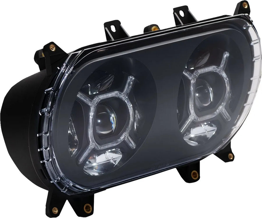 harley davidson fltruse [CUSTOM DYNAMICS] – Double-X LED Scheinwerfer