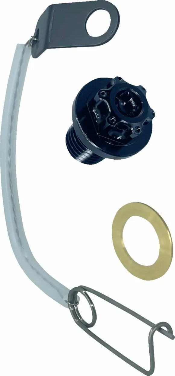 Husqvarna TE 450 [PSR] - magnetic oil drain screw