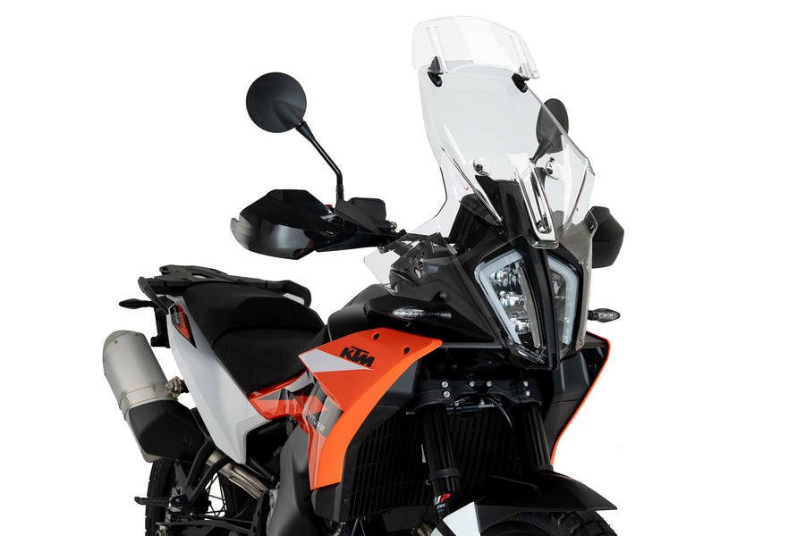 KTM 890 ADVENTURE R [2025] – parabrezza touring con spoiler – trasparente