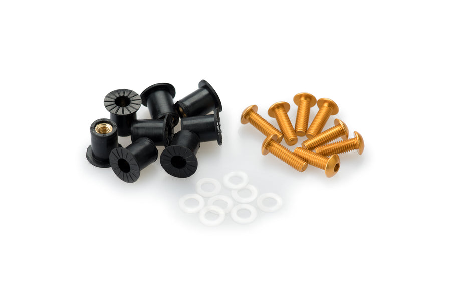 KTM RC 390 [2025] – Anodized Disc Bolt Kit – Black