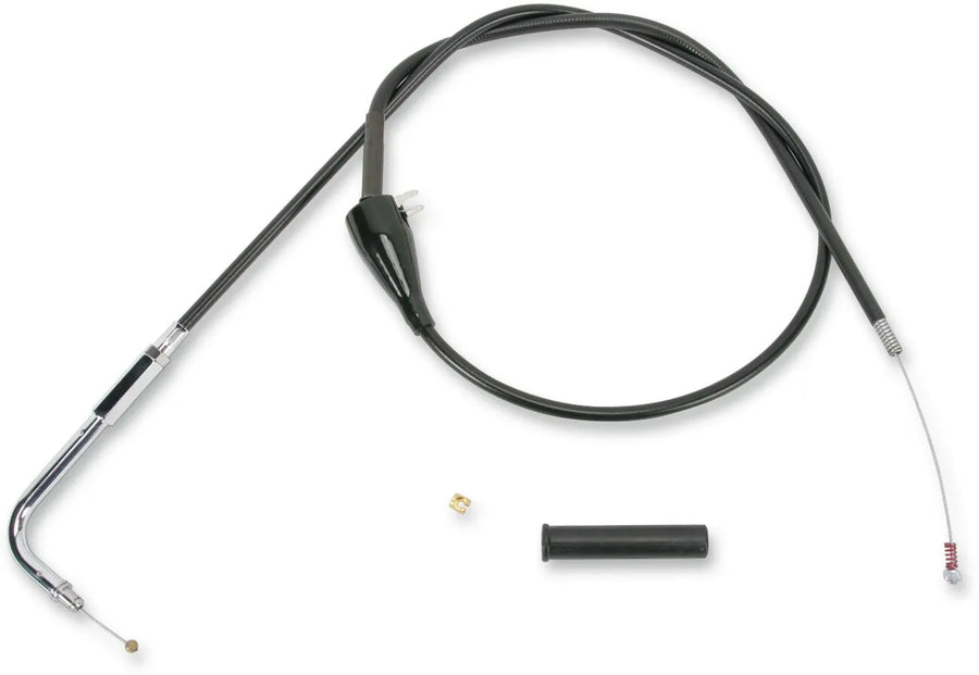 harley davidson flhtcui [DRAG SPECIALTIES] – Schwarzes Vinyl Gas-/Leerlaufseil