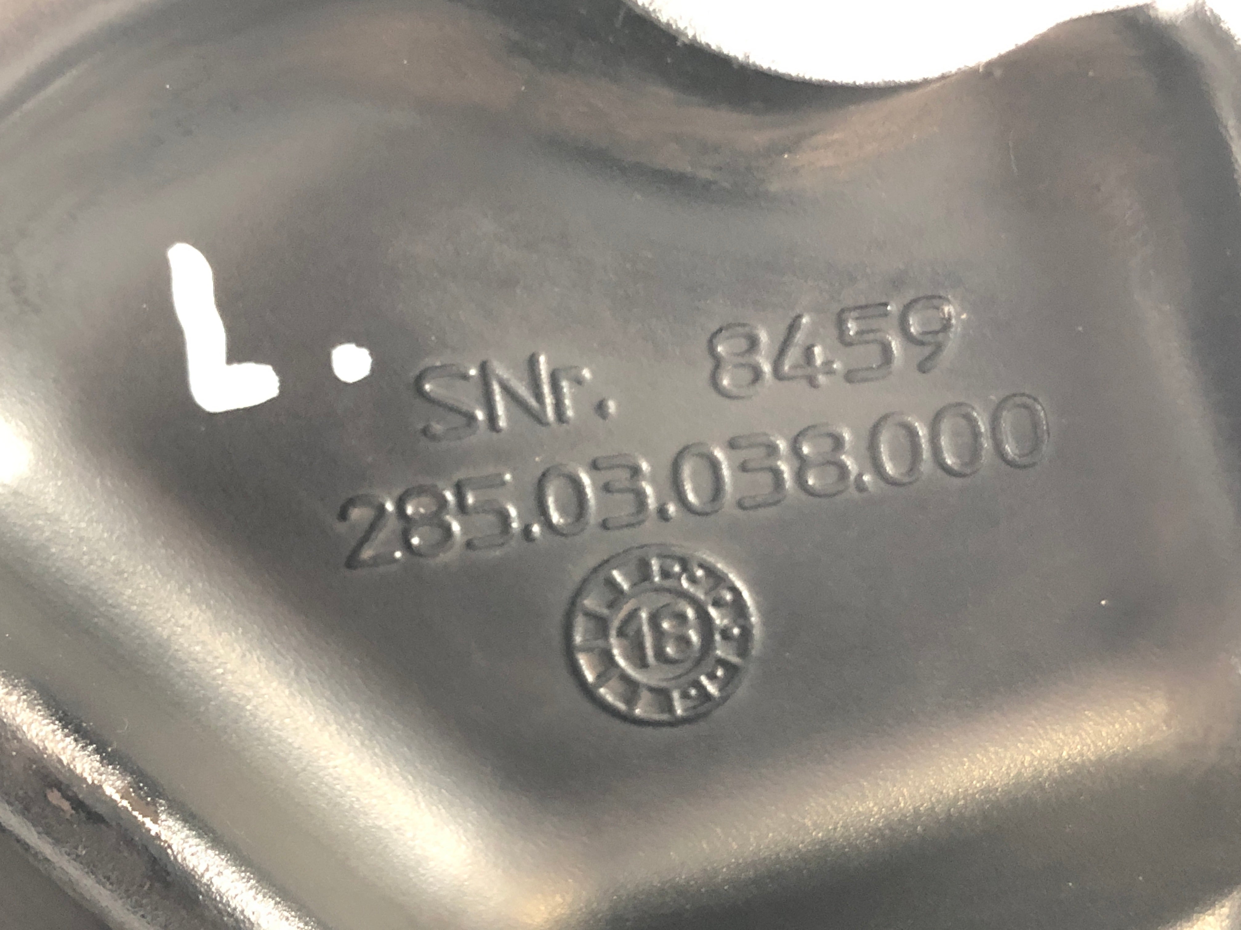 Husqvarna Vitpilen 401 [2021] - Footrest plate left with driver footrest