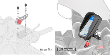 Honda CRF 1100 L Africa Twin Adventure Sports [2020–2023] – Montagekit für Smart Mount RC S903A