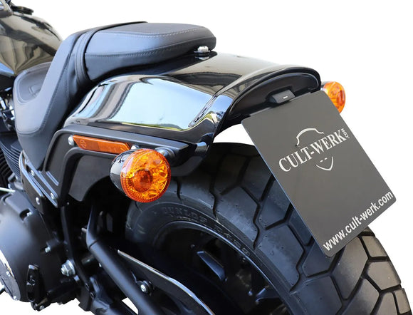 harley davidson fxfb [CULT WERK] – rekisterikilven pidike