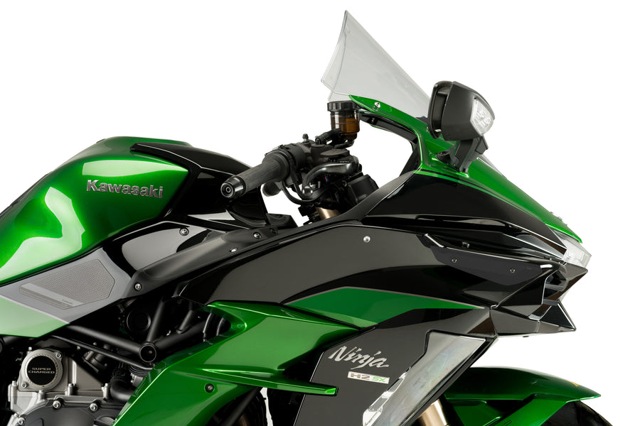KAWASAKI NINJA H2 SX [2019] – Sport-sivuspoileri – musta