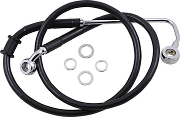 harley davidson fxsb [DRAG SPECIALTIES] - Forlænget bremseslange i rustfrit stål