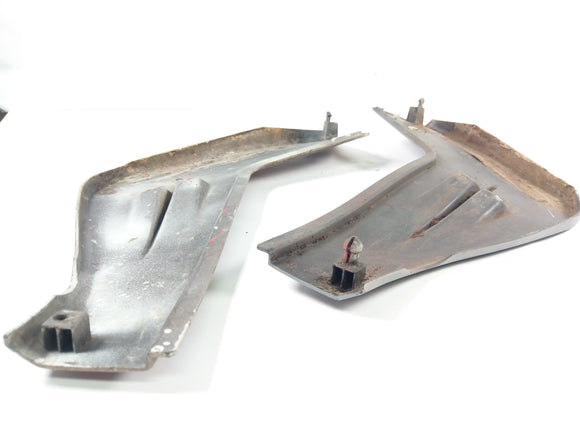 Ducati Pantah - Cagiva Alazzurra - Lagen van de zijkant