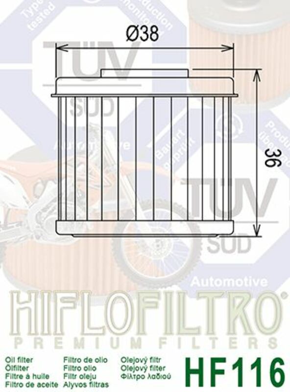 Honda CRF 450 [HIFLOFILTRO] - Ölfilter
