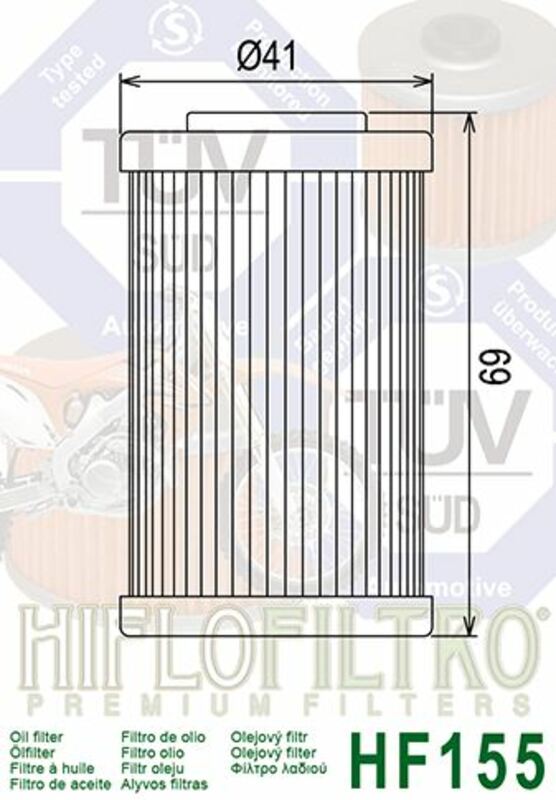 Husqvarna 701 Vitpilen [Hiflofiltro] - Filtro de aceite