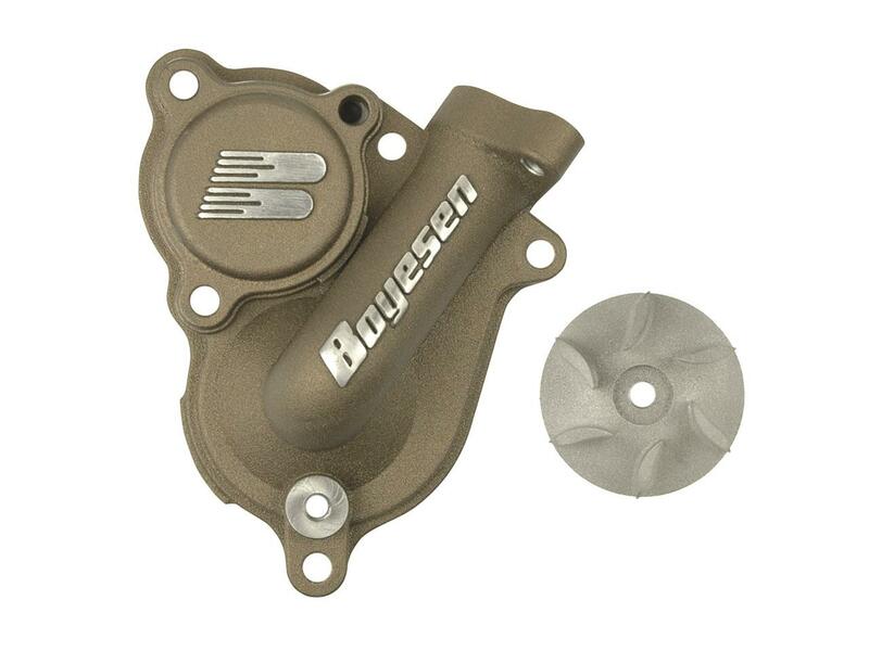 Kawasaki Kx 250 [BOYESEN] - Tapa bomba de agua con impulsor - Kawasaki KX250