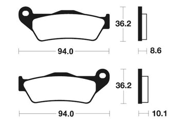BMW S 1000 XR K49 [Tecnium] - brake pads - 0