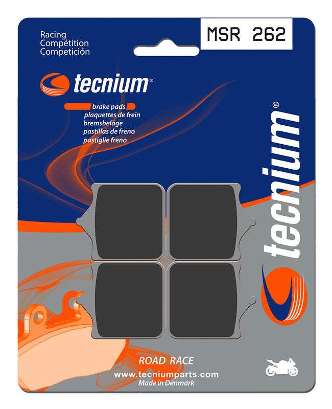 Aprilia Rsv 1000 Tuono Rp [TECNIUM] - Professional Racing Sintermetall Bremsbeläge - MSR262