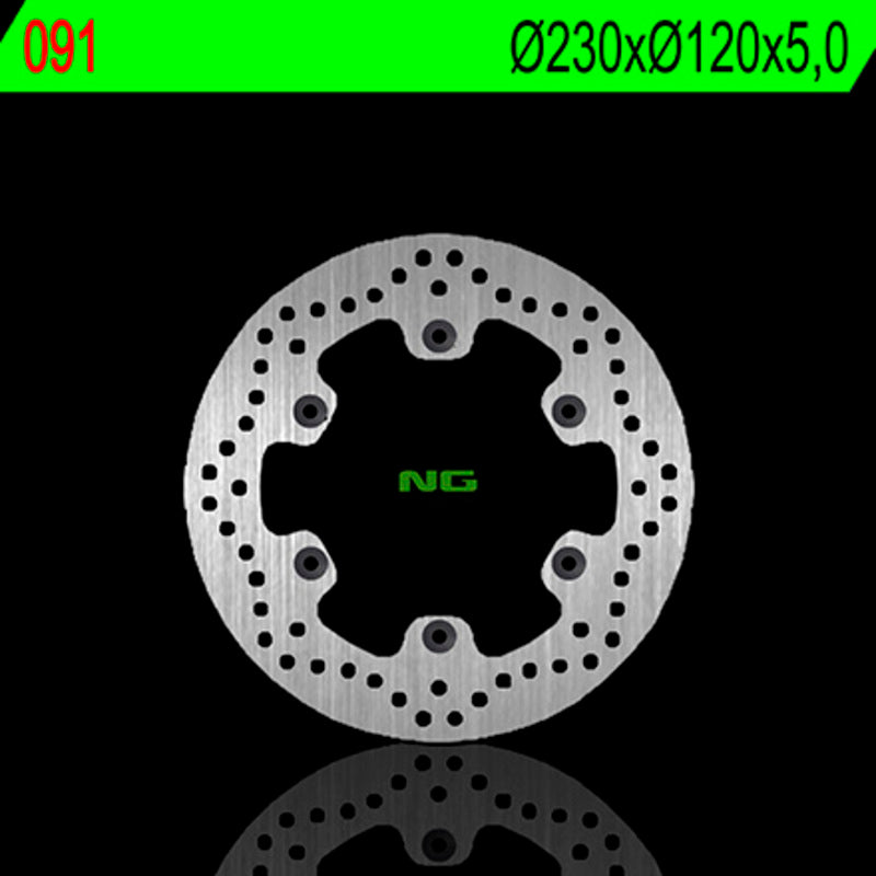 Kawasaki Kl 650 [NG BRAKE DISC] - Bremsscheibe rund starr