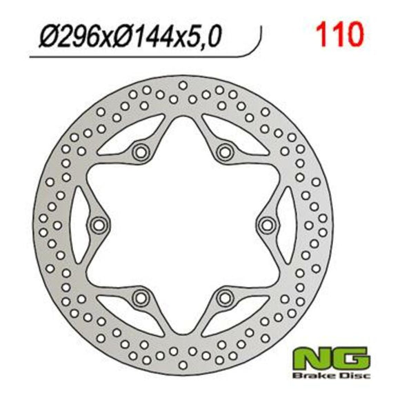 Honda Nt 700 [NG BRAKE DISC] - disque de frein rond rigide