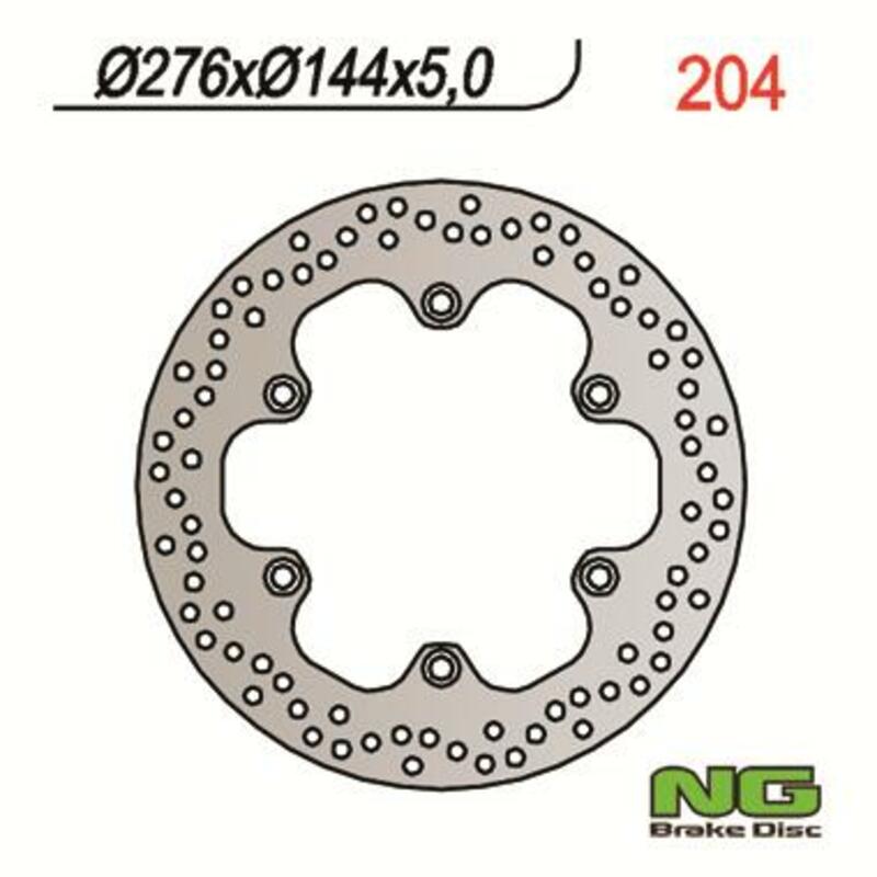 Honda Slr 650 [NG BRAKE DISC] - Bremsscheibe rund starr