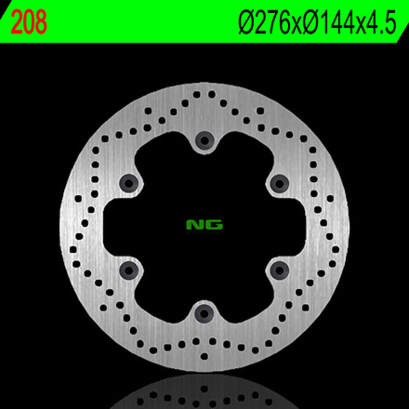 Honda V Transalp [NG BRAKE DISC] - rund stiv bremseskive
