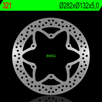 Yamaha Xv 125 [NG BRAKE DISC] - Bremsscheibe rund starr