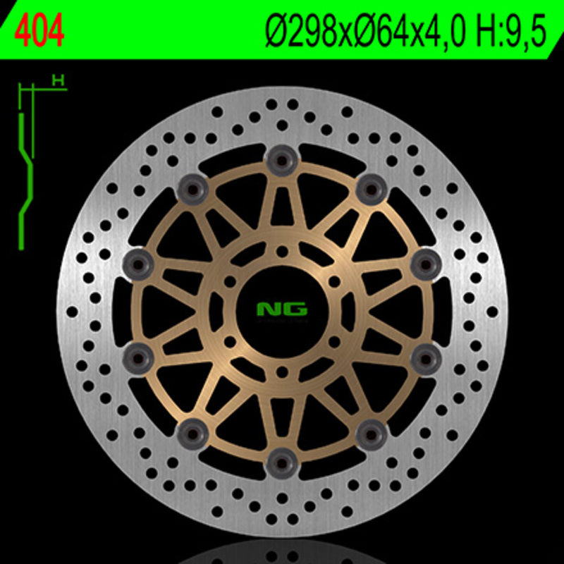 Yamaha Trx 800 [NG BRAKE DISC] - Bremsscheibe schwimmend rund