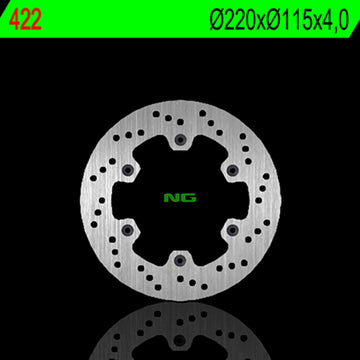 Yamaha Tdr [NG BRAKE DISC] - Bremsscheibe rund starr