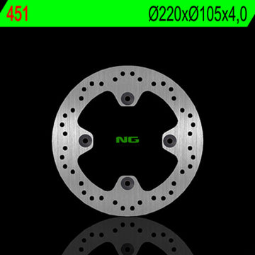 Honda Sh 150 [NG BRAKE DISC] - disco de freno rígido redondo