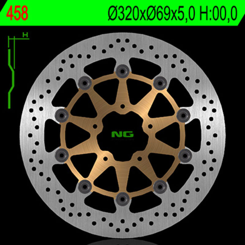 Suzuki Gsx-R 1300 Hayabusa [NG BRAKE DISC] - Bremsscheibe schwimmend rund