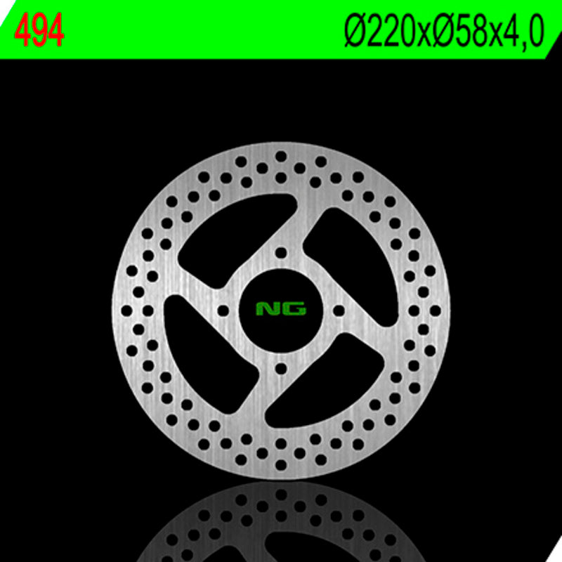 Yamaha Yfs 200 Blaster [NG BRAKE DISC] - rund stiv bremseskive
