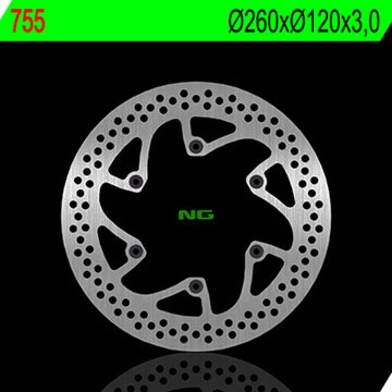 Husqvarna Lt 610 [NG BRAKE DISC] - Bremsscheibe rund starr