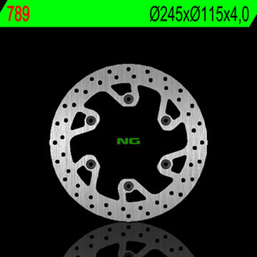 Yamaha Yz 450 [NG BRAKE DISC] - disco de freio rígido redondo
