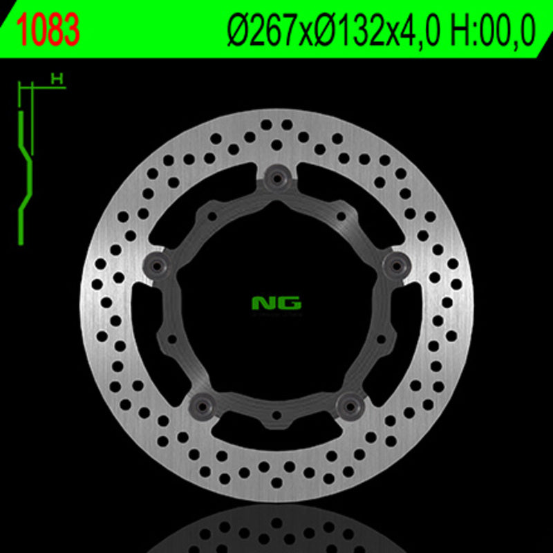 Yamaha T-Max 560 Tech Max [NG BRAKE DISC] - okrągła pływająca tarcza hamulcowa
