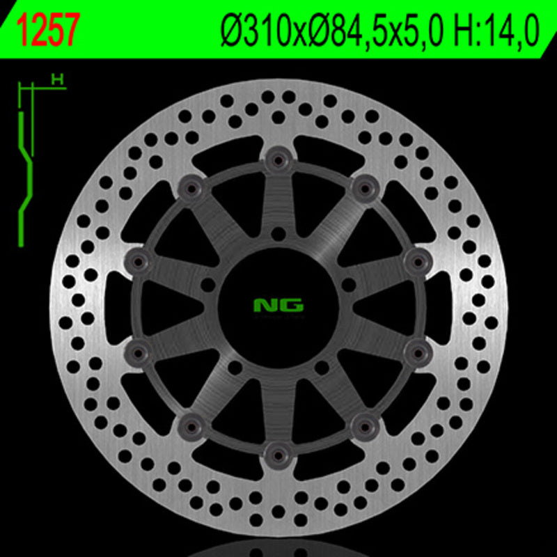 Harley Davidson Fltr [NG BRAKE DISC] - Bremsscheibe rund starr