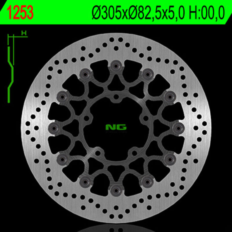 Triumph Tiger Sport 800 [NG BRAKE DISC] - Bremsscheibe schwimmend rund