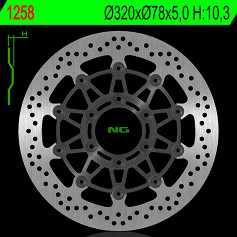 Triumph Speed Triple 955 [NG BRAKE DISC] - Bremsscheibe schwimmend rund