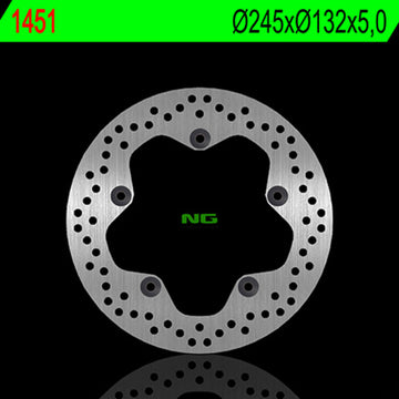 Yamaha Mt 07 [NG BRAKE DISC] - Bremsscheibe rund starr