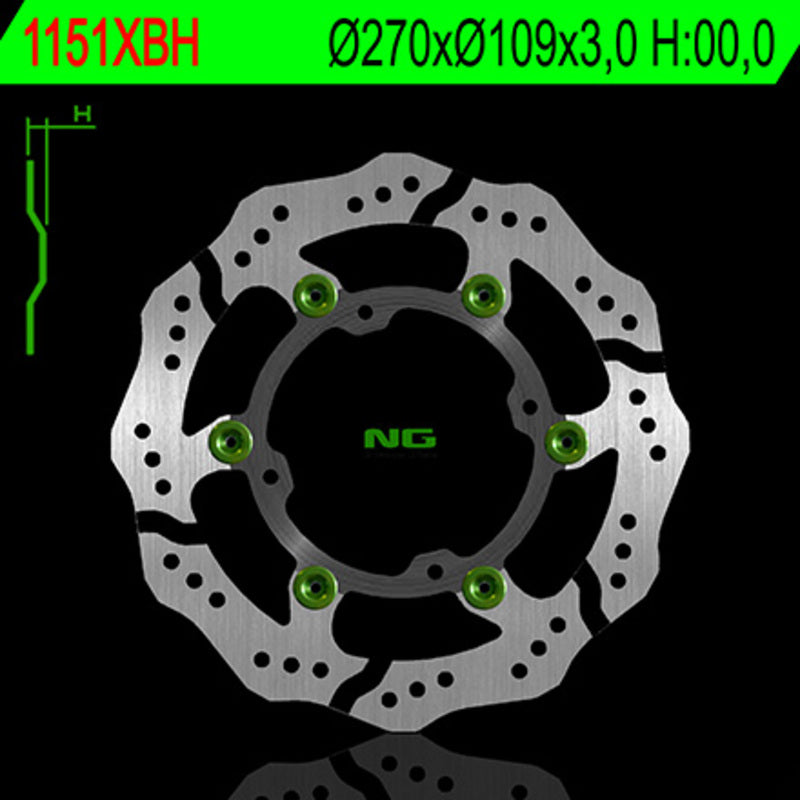 Husqvarna Te 449 A6 [NG BRAKE DISC] - Bremsscheibe Wave schwimmend