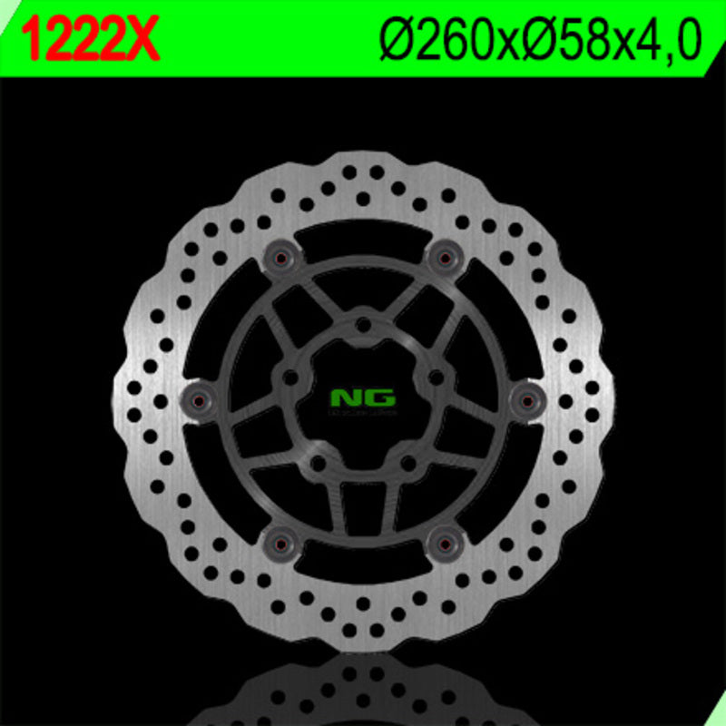 Kawasaki J 300 [NG BRAKE DISC] - Disco de freio flutuante Wave