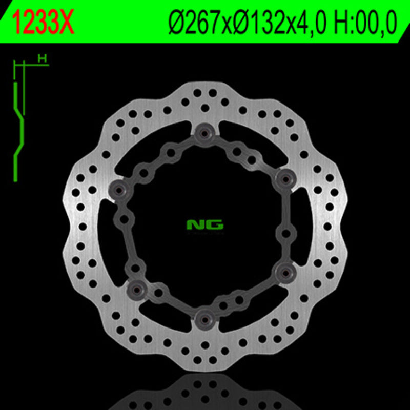 Yamaha T-Max 560 Tech Max [NG BRAKE DISC] - Wave flytende bremseskive