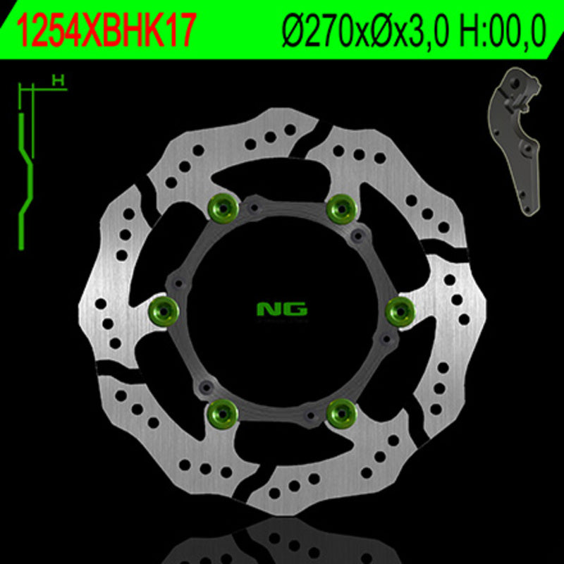 Ktm 520 Exc [NG BRAKE DISC] - Bremsscheibe Wave schwimmend