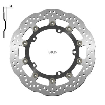 Triumph Sprint 1050 [NG BRAKE DISC] - Bremsscheibe Wave schwimmend