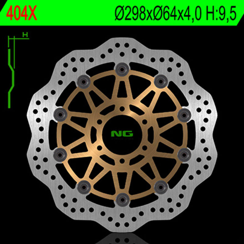 Aprilia Rst 1000 [NG BRAKE DISC] - Bremsscheibe Wave schwimmend