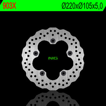 Yamaha Yzf R6 [DISCO DE FRENO NG] - Disco de freno rígido Wave