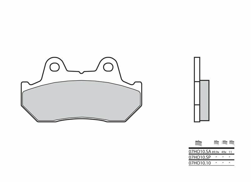 Honda NS 400 R [Brembo] - Bremseklosser